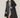 underpass - Black quilted woolen long coat