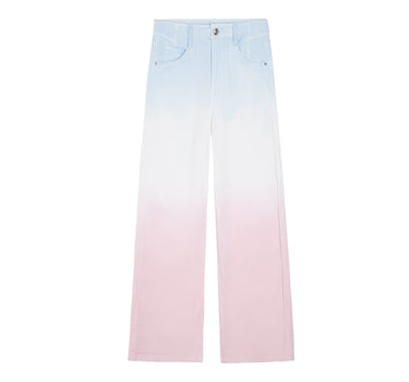 ECHOSTA - Dopamine wash gradient straight jeans