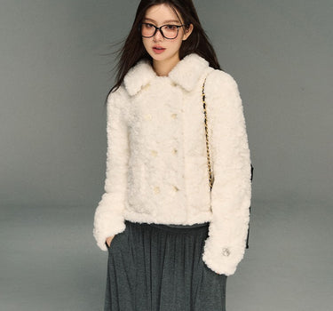 ANDYET AD1 - Winter high-end fur straight short coat